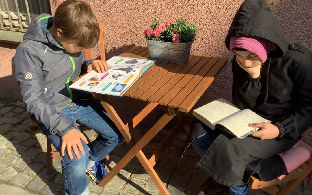 Besuch in der Buchhandlung