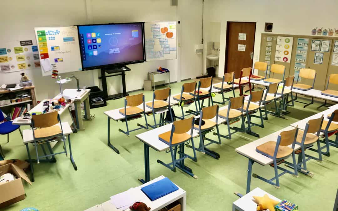 Neues Klassenzimmer: Ein Platz der Kreativität und des Lernens